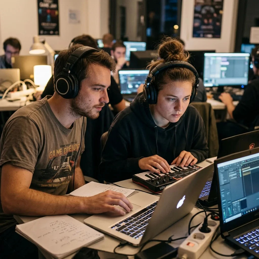 Zespoły Game Jamu