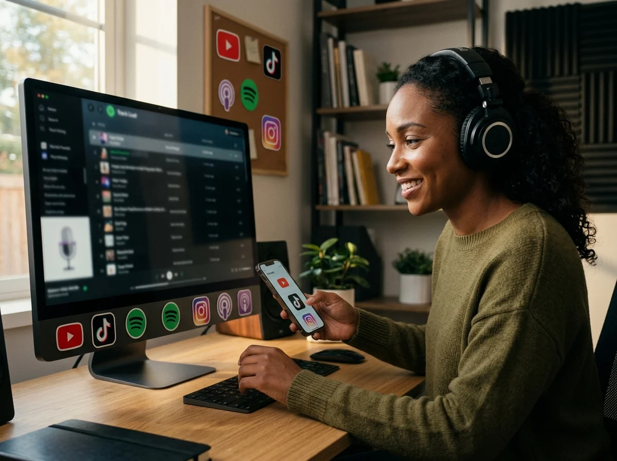 Royalty-Free AI Music, Ready to Use Anywhere
