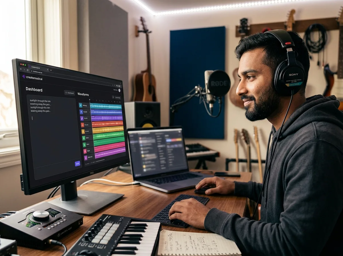 Turn a Text Prompt into a Full Track