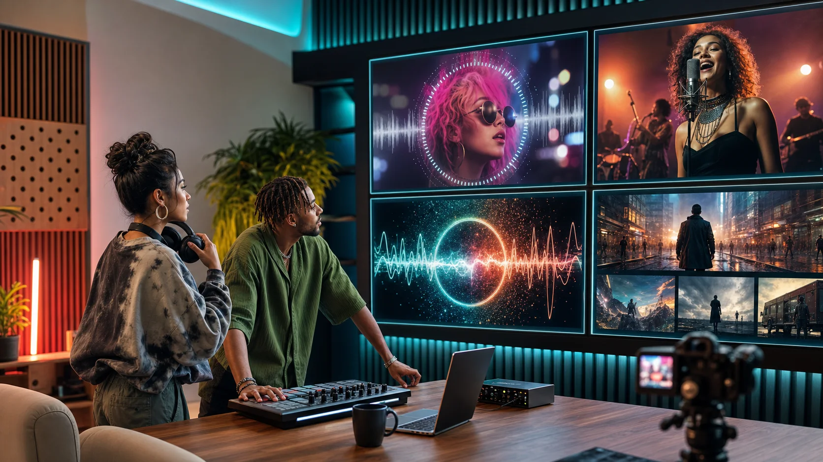 Transforme Músicas em Vídeos com um Gerador de Videoclipe IA