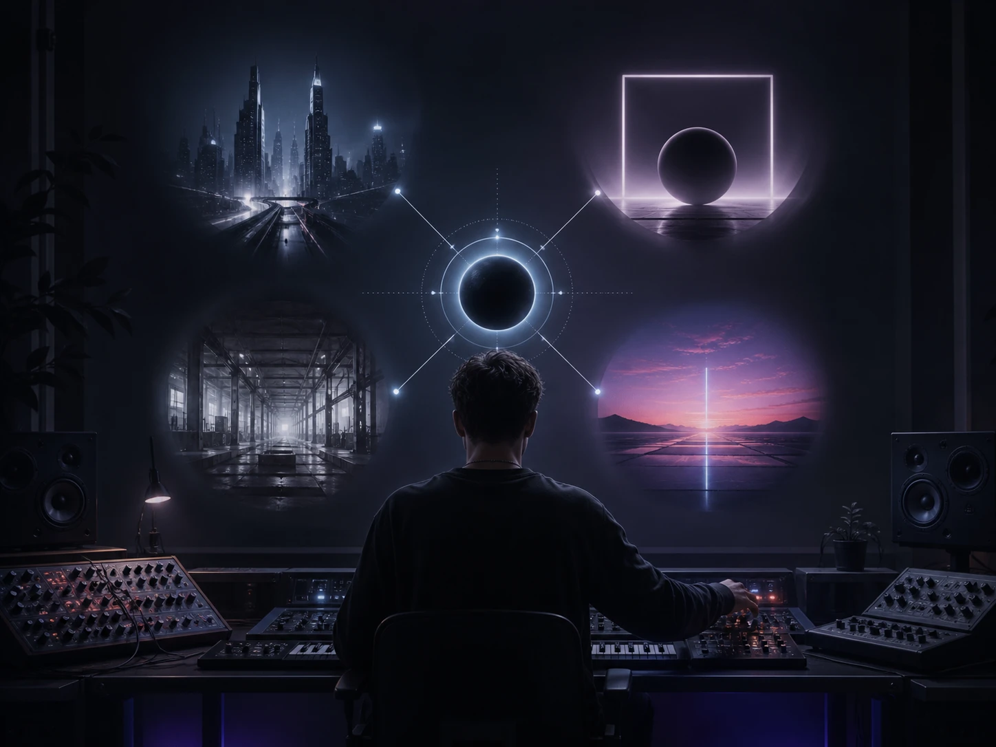 Creator che sceglie un sottogenere techno per una nuova traccia