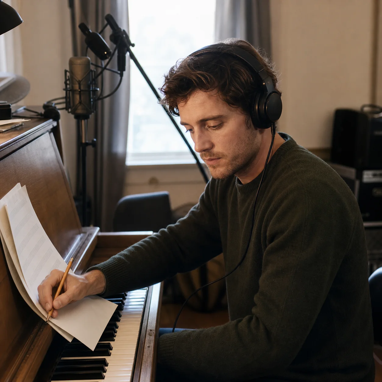 Songwriter testen Demo-Vocals