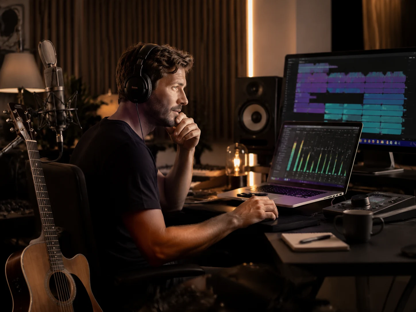 Continue the music workflow